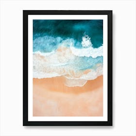 Beach - Beach Stock Videos & Royalty-Free Footage 14 Art Print