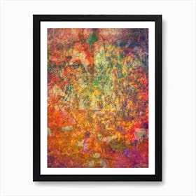 Img 3920 Multicoloured Abstract Design #4 Art Print