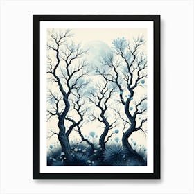 Moonlight Trees Poster