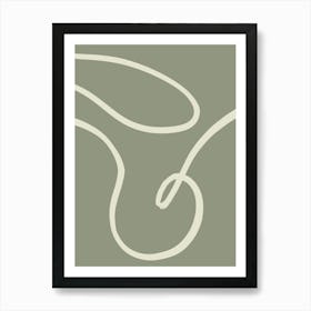 Moss Green Art Poster_2455532 Art Print