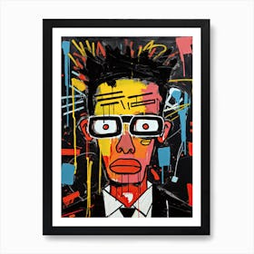 Jean-Michel Basquiat 3 Art Print