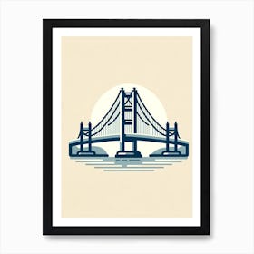 Tsing Ma Bridge - Hong Kong Art Print