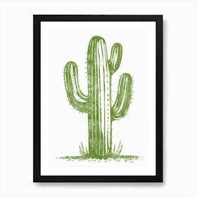 Cactus 10 Art Print