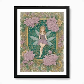 Fairy Lilacs Art Print