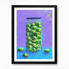 Olives Art Print