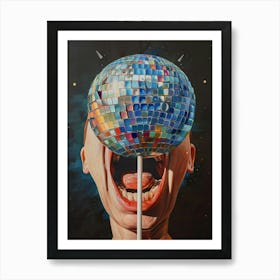 Disco Ball 42 Art Print