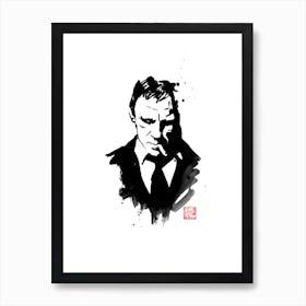 James Bond Daniel Craig Art Print