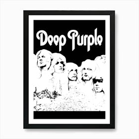 deep purple hard rock band music 15 Art Print