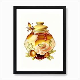 Honey 3 Vintage Art Print