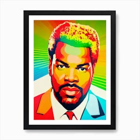 Ice Cube Colourful Pop Movies Art Movies Art Print