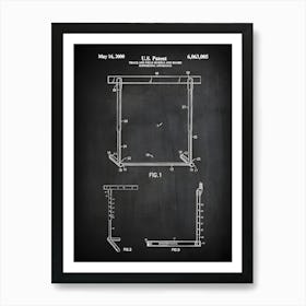 Hurdle Track & Field Art Track Coach Runner Gift Running Wall Art Track Hurdlewall Decor Running Poster Track Print St0051 Art Print