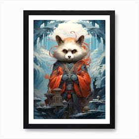 Raccoon Art Print