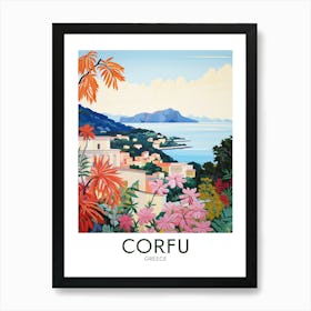 Corfu Greece Art Print