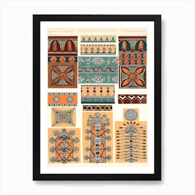 Vintage Pattern, Owen Jones                  Art Print