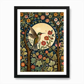 William Morris Hummingbird Art Print