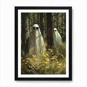 Ghosts In The Woods 5 Art Print