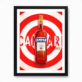 Campari And Tonic Art Print