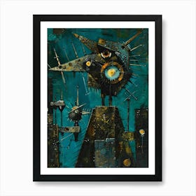 'The Eye Of The Machine' Art Print