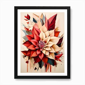 Abstract Flower 8 Art Print