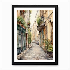 France Cityscape 1 Art Print