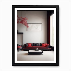 Modern Living Room 10 Art Print