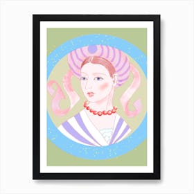 Renaissance Woman Art Print