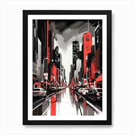 New York City Canvas Print Art Print