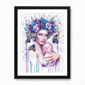 Mother And Child Art Print