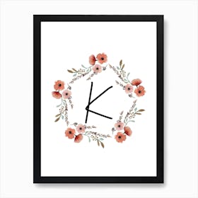 Wild Flower Bouquet K Art Print