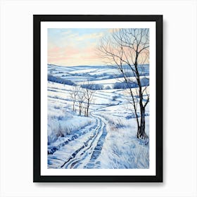 Exmoor National Park England 1 Art Print