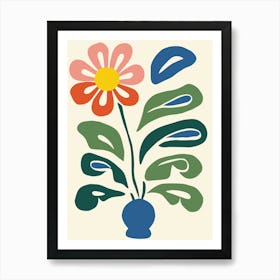 Flower In A Vase 2 Art Print