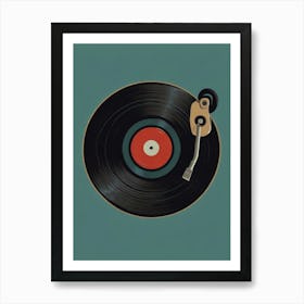 Vinyl Record 14 Art Print