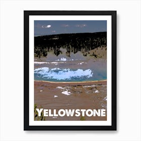 Yellowstone, National Park, Nature, USA, Wall Print, Art Print