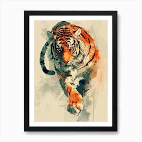 Tiger Painting 1 Art Print