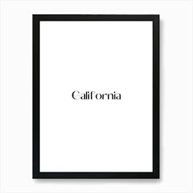 California city. Affiche