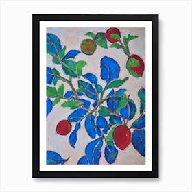 Guava Classic Fruit Art Print