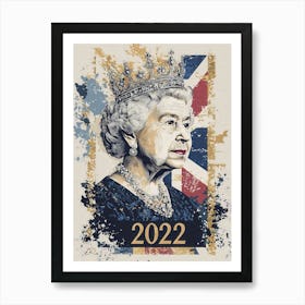 Aihrgdesign A Respectful Commemorative Poster Marking The Pas 2f705875 143a 45fa B971 643be4d78493 3 Art Print