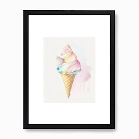 Ice cream print 5 Art Print