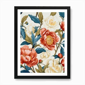 Peony Flower 2 Art Print