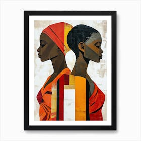 African |The African Woman Series Art Print