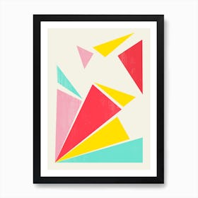 Shattered Rays Art Print