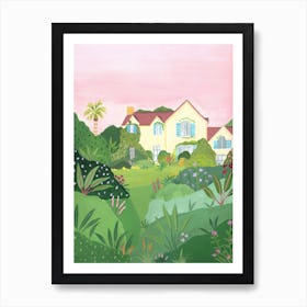 Country Garden  Art Print