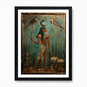 Egyptian godess Art Print