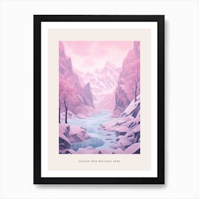 Dreamy Winter National Park Poster  Jostedalsbreen National Park Norway 1 Art Print