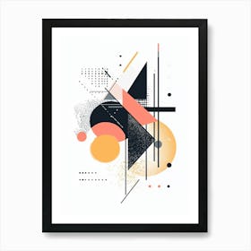 Abstract Geometric Pattern 1 Art Print