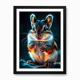 Wild Animal Creative Portrait 73 Poster