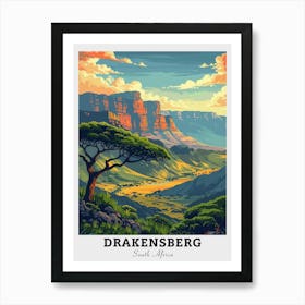 Drakensberg Travel 1 Art Print