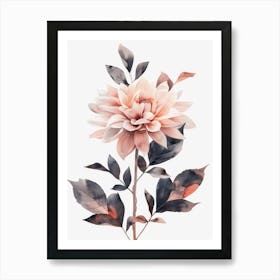 Dahlia Art Print