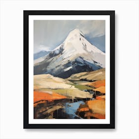 Ben Lui Scotland 1 Mountain Painting Art Print