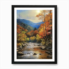 Smoky Mountain Stream Affiche